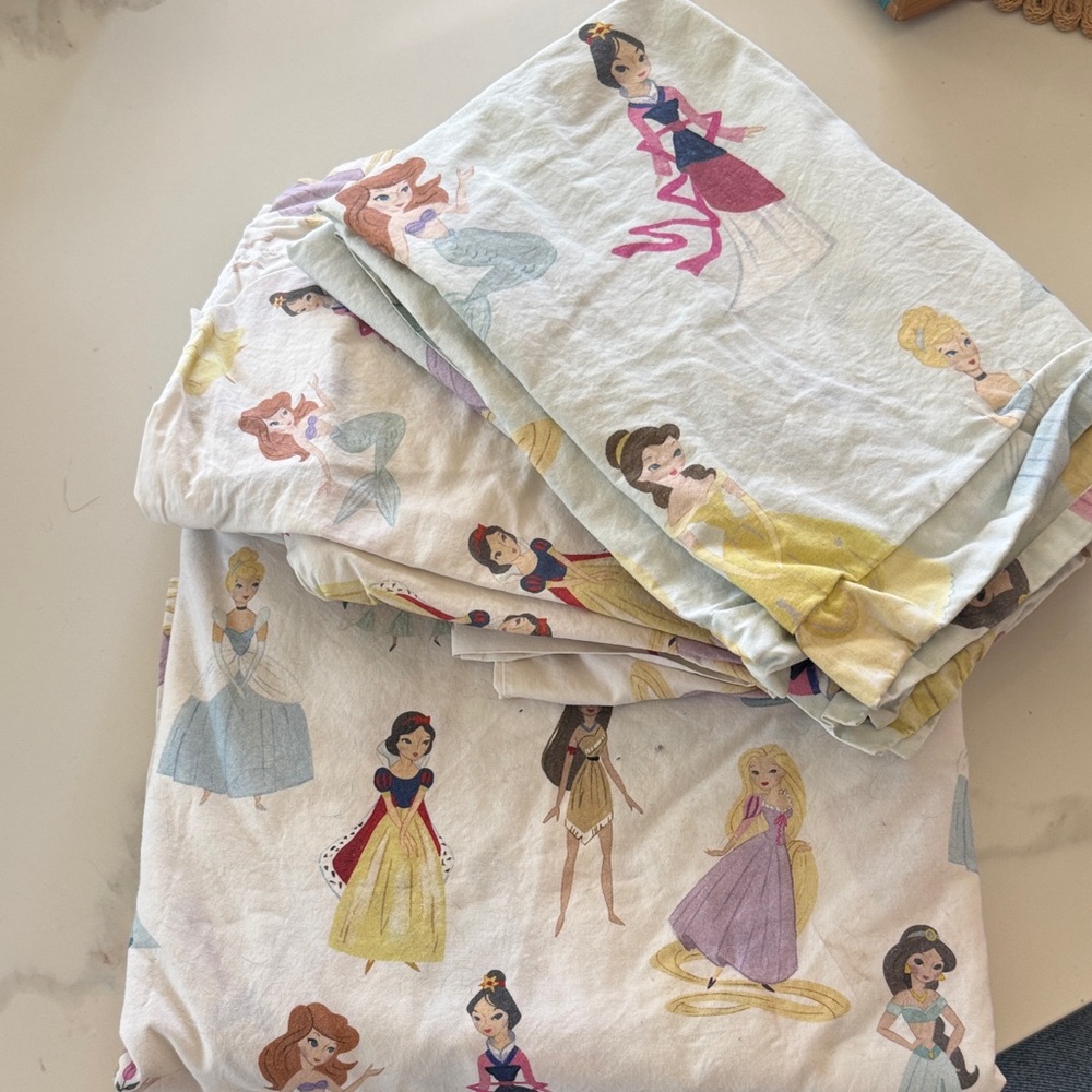 Disney Princess Bedding Set - Pastel Delight